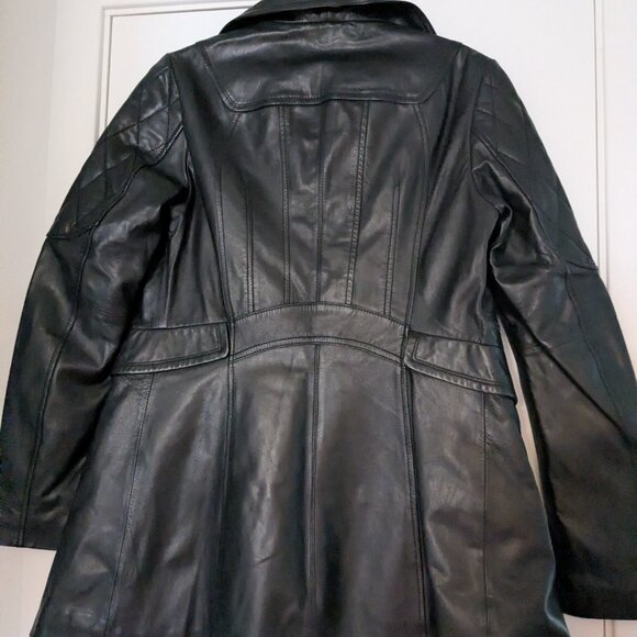 Laundry By Shelli Segal Leather Jacket - Picture 5 of 6